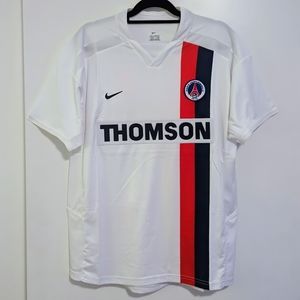 PSG Paris Saint Germain Ronaldinho Jersey 2002 White